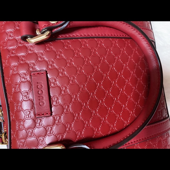 ❣️SOLD❣️Gucci Top Handle Red - Picture 9 of 15